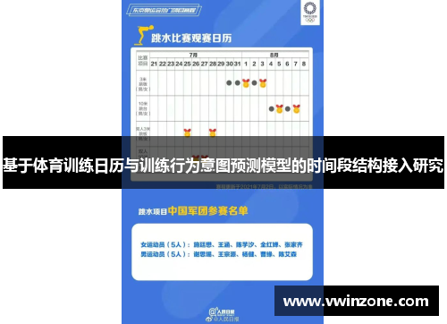 基于体育训练日历与训练行为意图预测模型的时间段结构接入研究